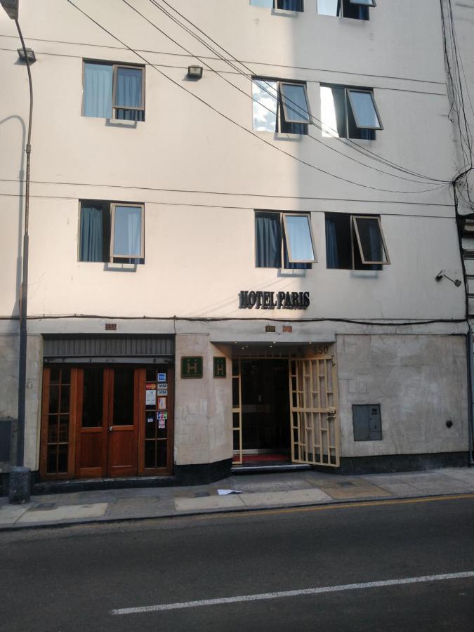 Hotel Paris לימה מראה חיצוני תמונה